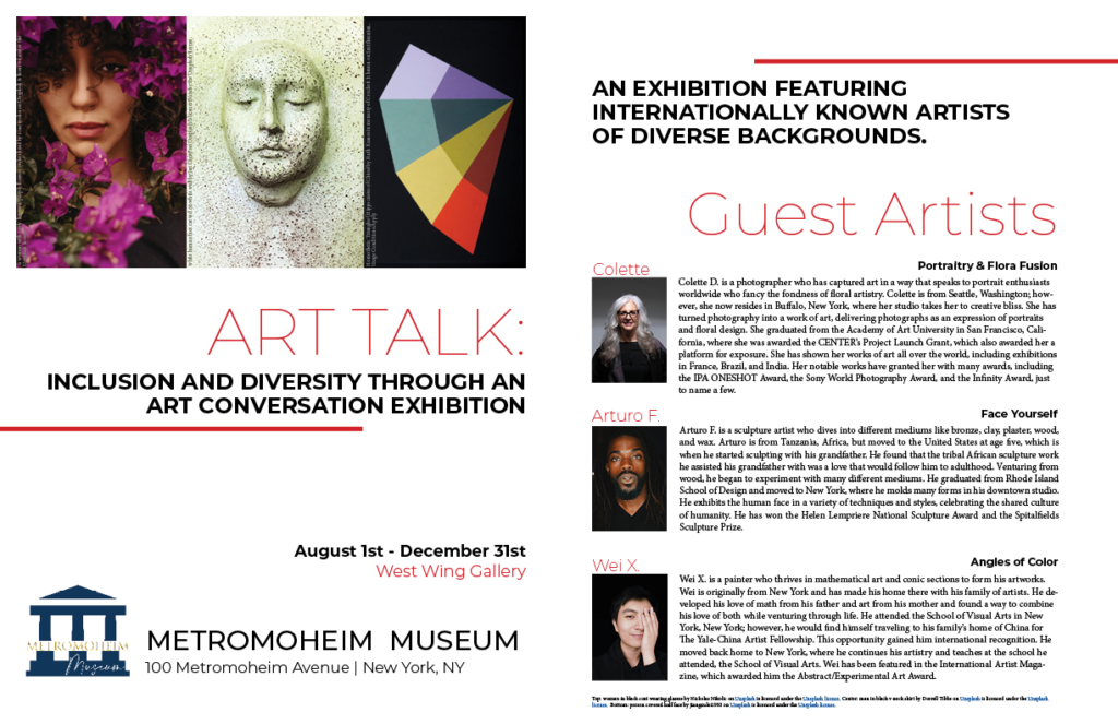 Image of a magazine advertisement for Metromoheim Museum